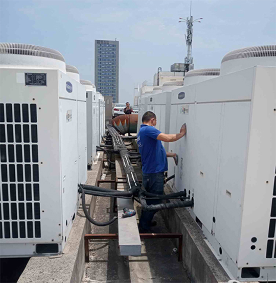 漳州中央空调制热和不制冷系统维修方法